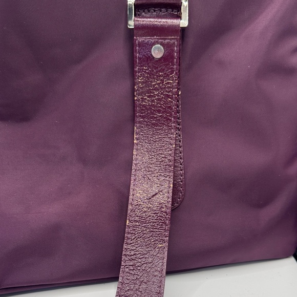 Banana Republic Elegant Burgundy Women’s Shoulder Bag w/ Zip-Top Closure 🍷👜✨ - Picture 2 of 11